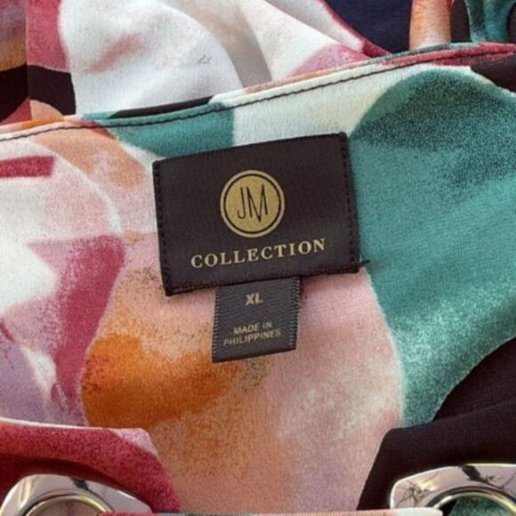 JM Collection Ladies Blouse - Picture 3 of 3